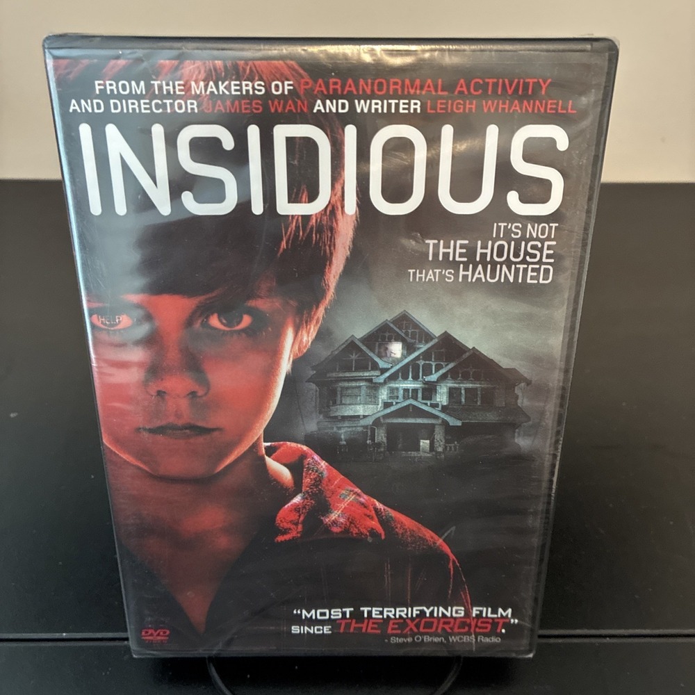 Insidious DVD 2010 Horror Movie James Wan Patrick Wilson NEW SEALED 043396381551